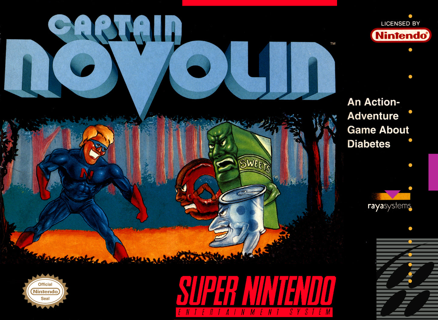 CAPTAIN NOVOLIN  - SNES