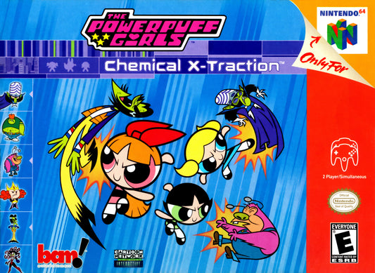POWERPUFF GIRLS: CHEMICAL X-TRACTION  - N64
