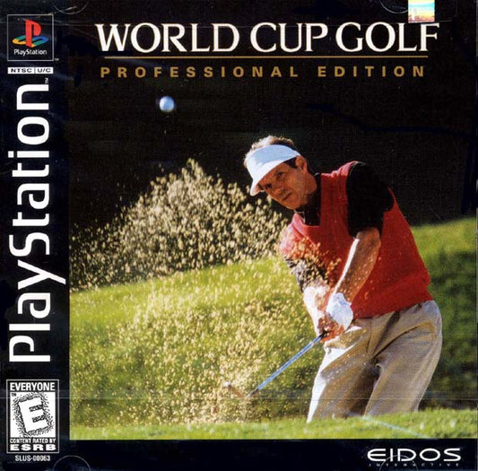 WORLD CUP GOLF: PROFESSIONAL (LONGBOX)  - PS1