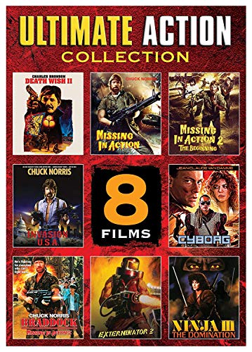 ULTIMATE ACTION COLLECTION - DVD-8 FILMS