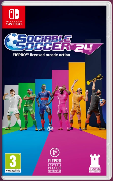 SOCIABLE SOCCER 24  - SWITCH