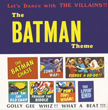 VILLANS - LET'S DANCE WITH THE VILLAINS: THE BATMAN THEME [CD]