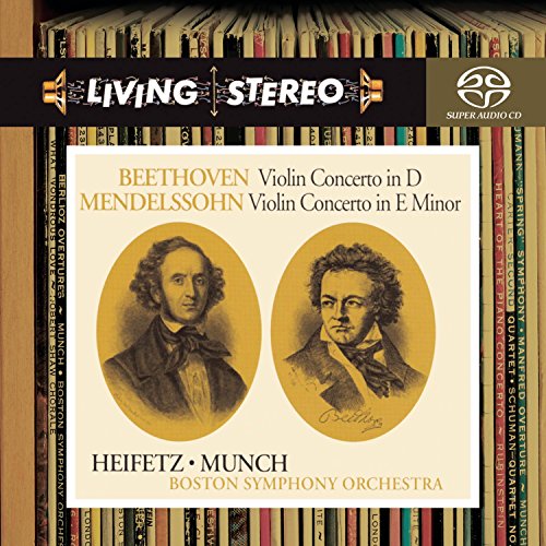BEETHOVEN/MENDELSSOHN - VIOLIN CONCERTOS-HEIFETZ (SACD)