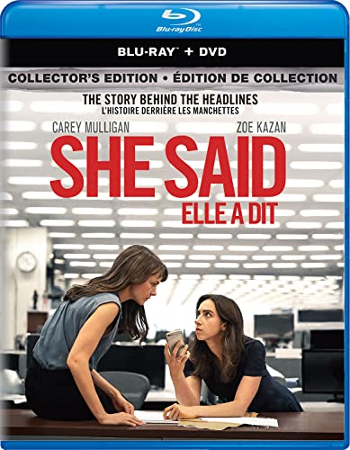 SHE SAID  - BLU-COLLECTOR'S EDITION-INC. DVD COPY