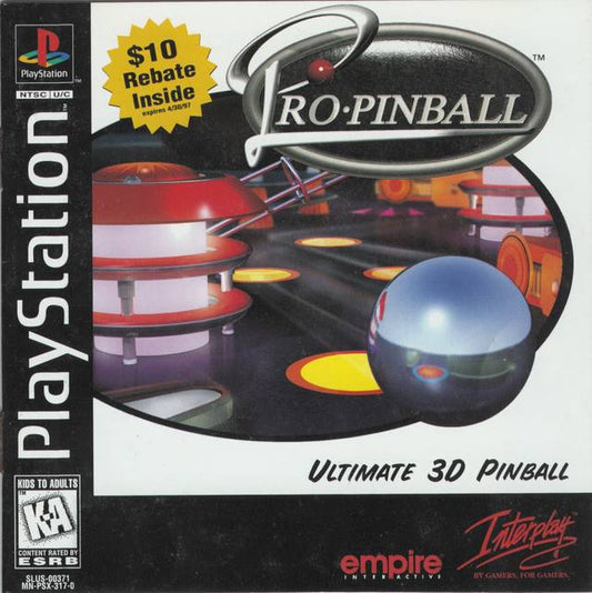 PRO PINBALL  - PS1