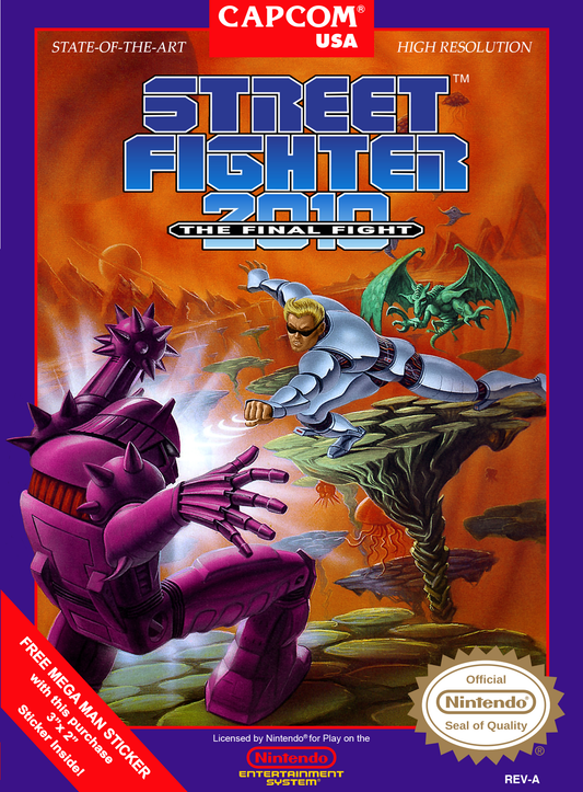 STREET FIGHTER 2010: THE FINAL FIGHT  - NES