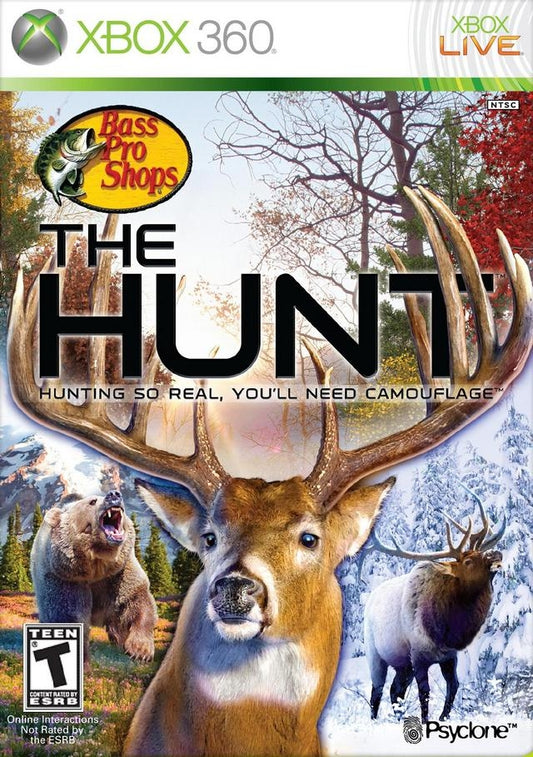 BASS PRO SHOPS: THE HUNT  - XBX360