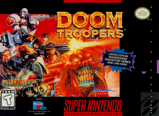 DOOM TROOPERS  - SNES