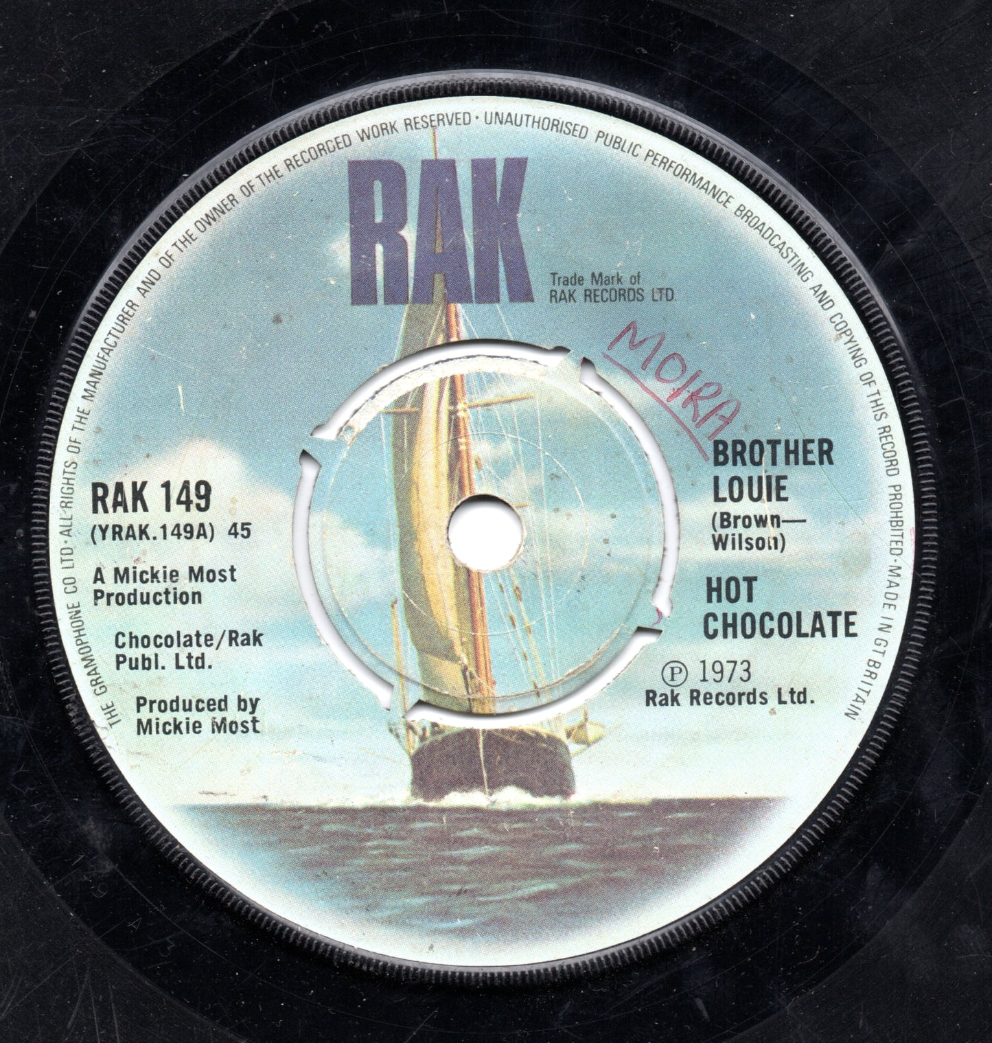 HOT CHOCOLATE  - BROTHER LOUIE