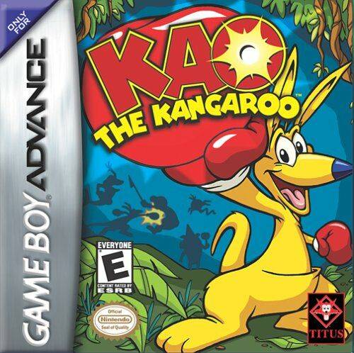 KAO THE KANGAROO  - GBA