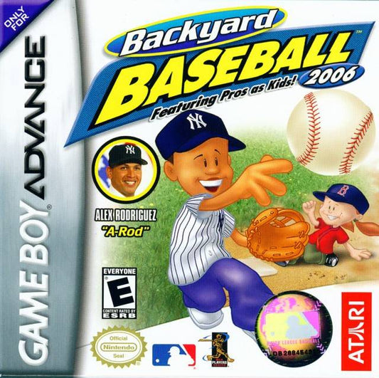 BACKYARD BASEBALL 2006  - GBA