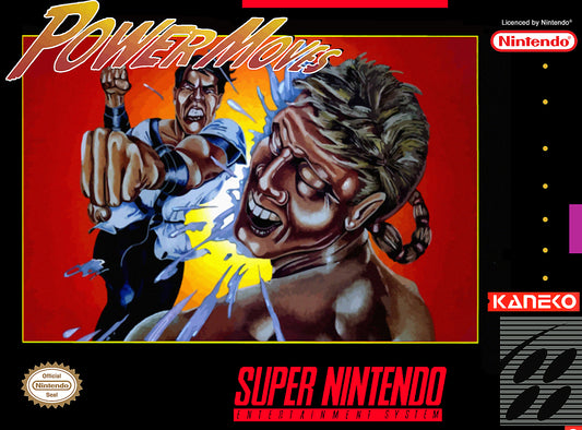 POWER MOVES  - SNES