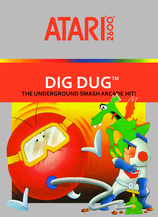 DIG DUG  - ATARI2600