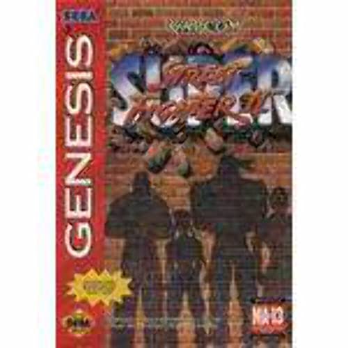 SUPER STREET FIGHTER II - GENESIS (W/ BOX & MANUAL)