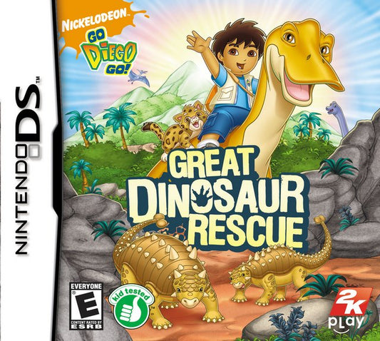 GO DIEGO GO!: GREAT DINOSAUR RESCUE  - DS