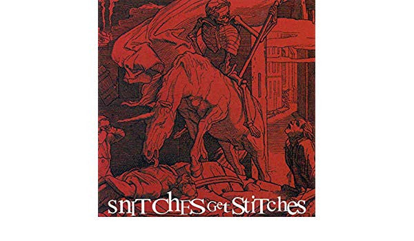 SNITCHES GET STITCHES  - EVEN A BUTCHERED CARCASS CAN...
