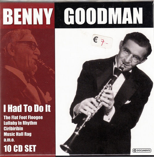 GOODMAN, BENNY  - I HAD TO DO IT