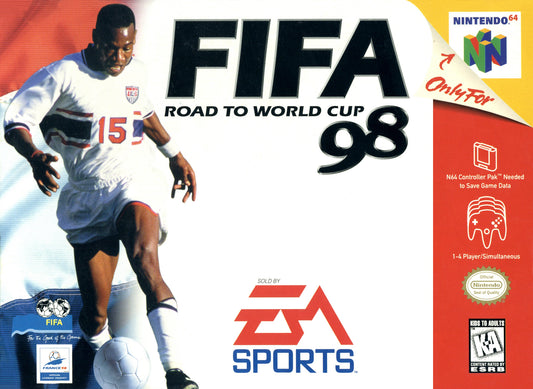 FIFA ROAD TO WORLD CUP 98  - N64