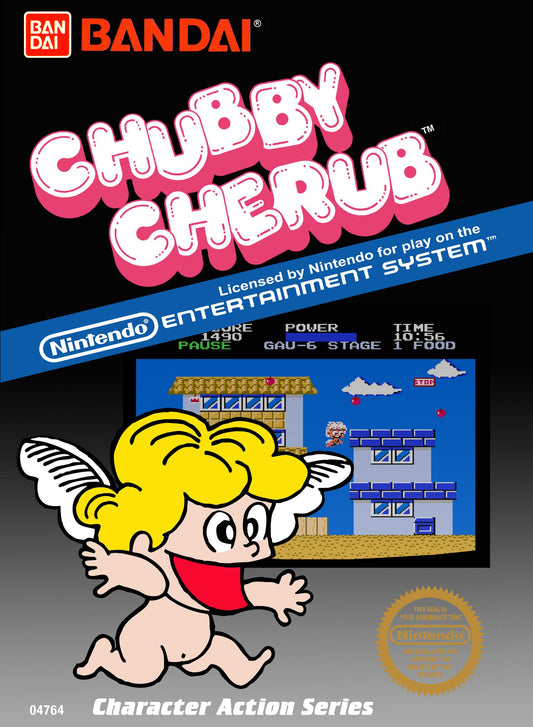 CHUBBY CHERUB  - NES