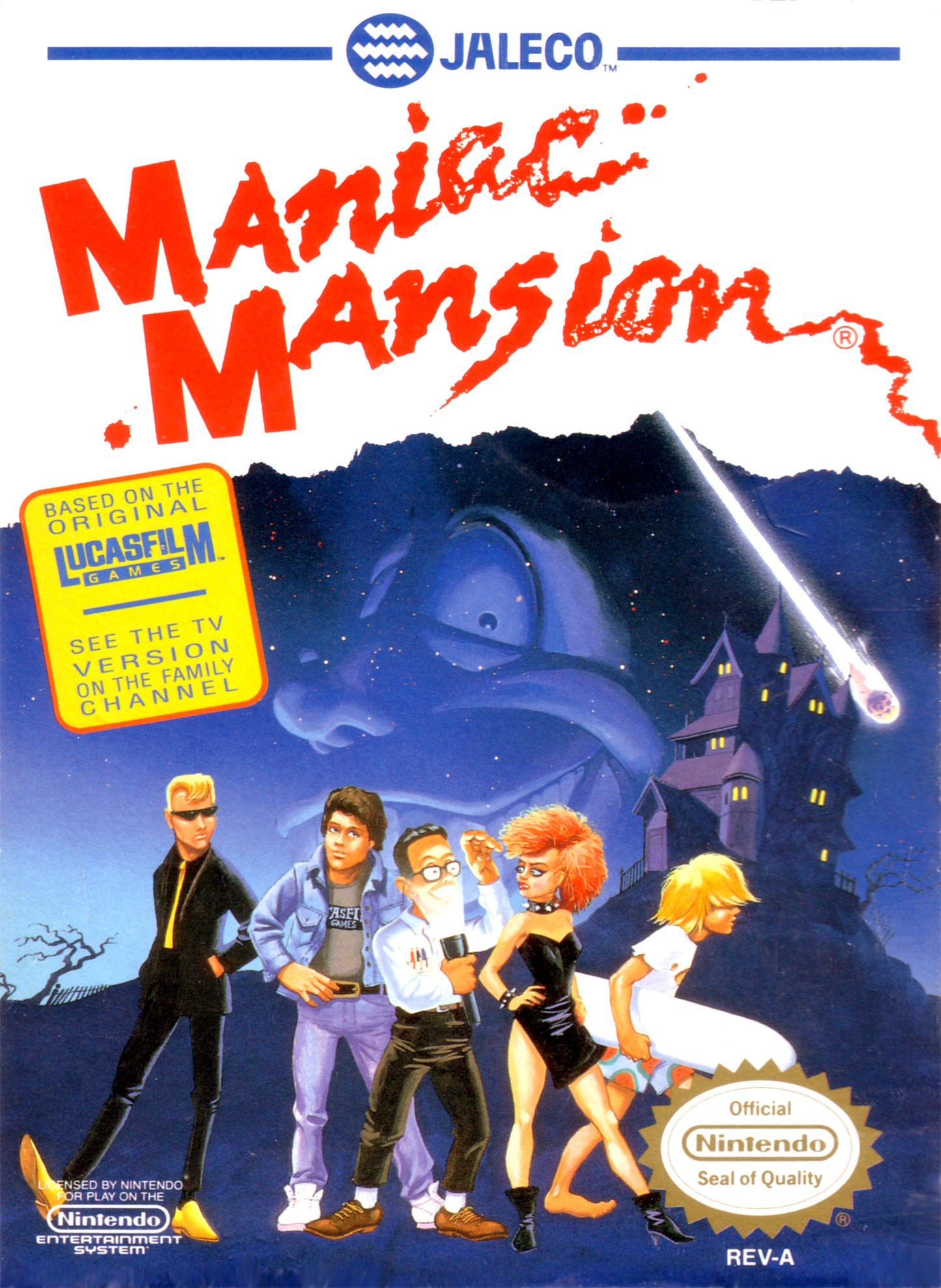 MANIAC MANSION  - NES
