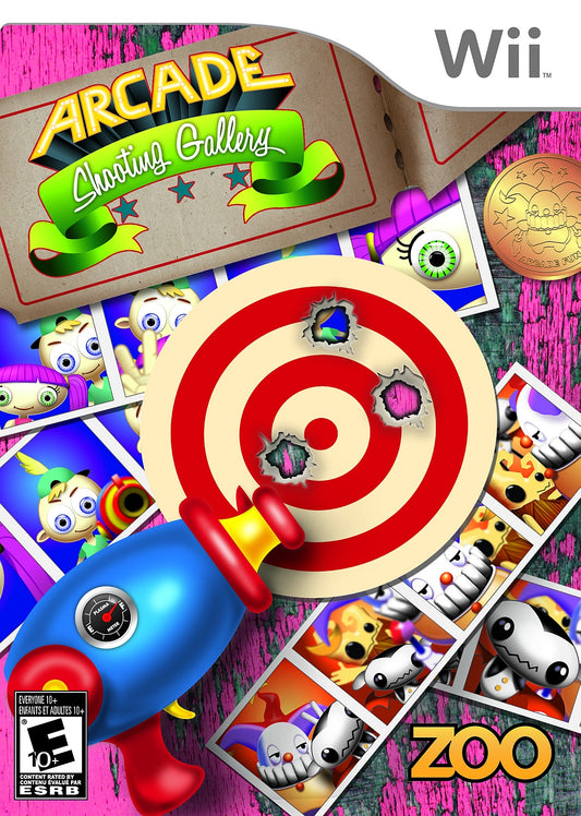 ARCADE SHOOTING GALLERY (W/GUN)  - WII