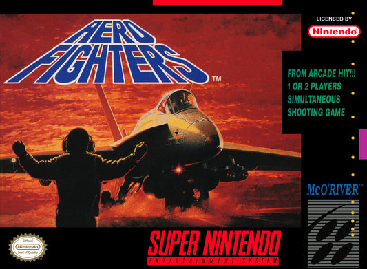 AERO FIGHTERS  - SNES