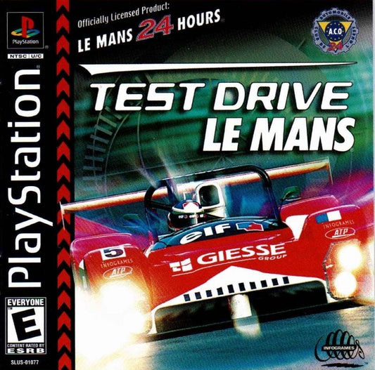 TEST DRIVE: LE MANS  - PS1