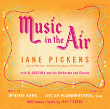 JANE PICKENS - MUSIC IN THE AIR [CD]