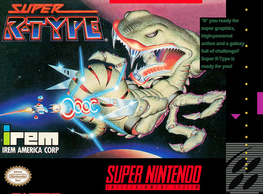 SUPER R-TYPE  - SNES (W/BOX)