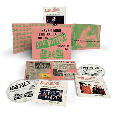 THE SEX PISTOLS - LIVE IN THE U.S.A. 1978 [3 CD] (CD)