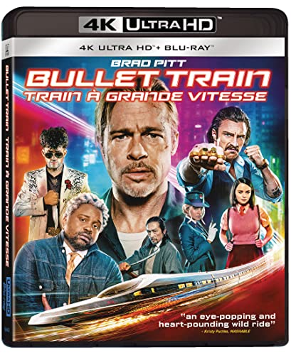 BULLET TRAIN  - BLU-4K-2022-BRAD PITT-INC. BLU COPY