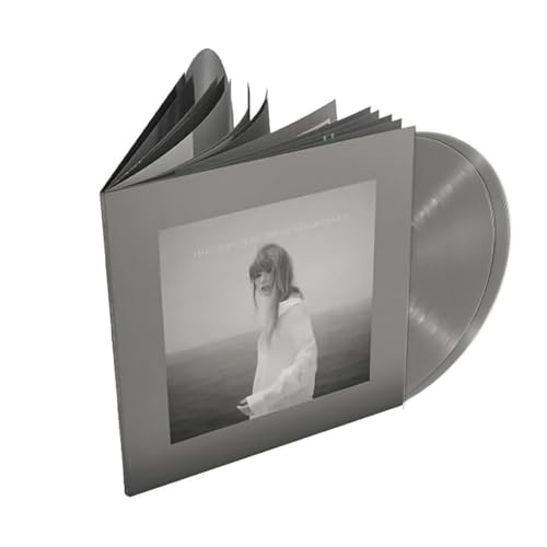 TAYLOR SWIFT - TAYLOR SWIFT THE D POETS DEPARTMENT EXCLUSIVE GREY SMOKE VINYL 2XLP + 24 PAGE BOOKLET BONUS TRACK "THE ALBATROSS"