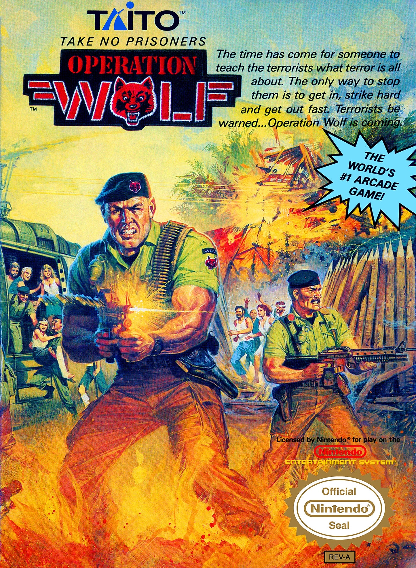 OPERATION WOLF  - NES