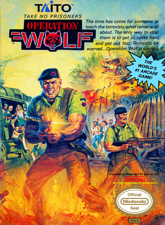 OPERATION WOLF  - NES