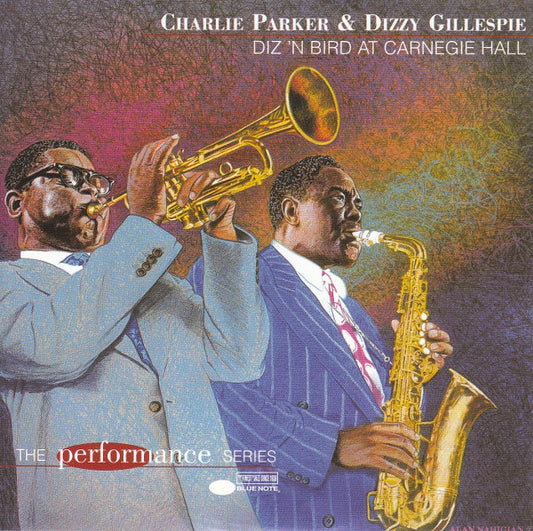 GILLESPIE, DIZZY  - DIZ 'N' BIRD AT CARNEGIE HALL