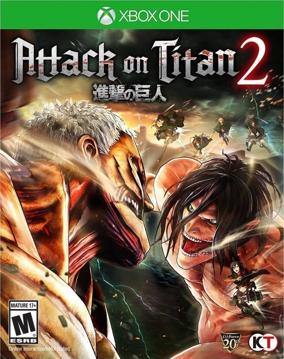 ATTACK ON TITAN 2  - XBXONE