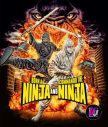 BORN A NINJA/ COMMANDO THE NINJA DOUBLE FEATURE [VISUAL VENGEANCE COLLECTOR'S EDITION] [BLU-RAY]