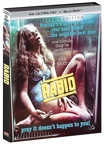 RABID (1977) - COLLECTOR'S EDITION 4K ULTRA HD + BLU-RAY