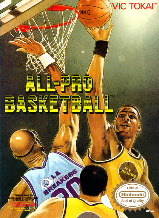 ALL-PRO BASKETBALL  - NES
