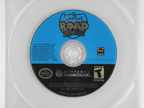 THE SIMPSONS ROAD RAGE - GAMECUBE