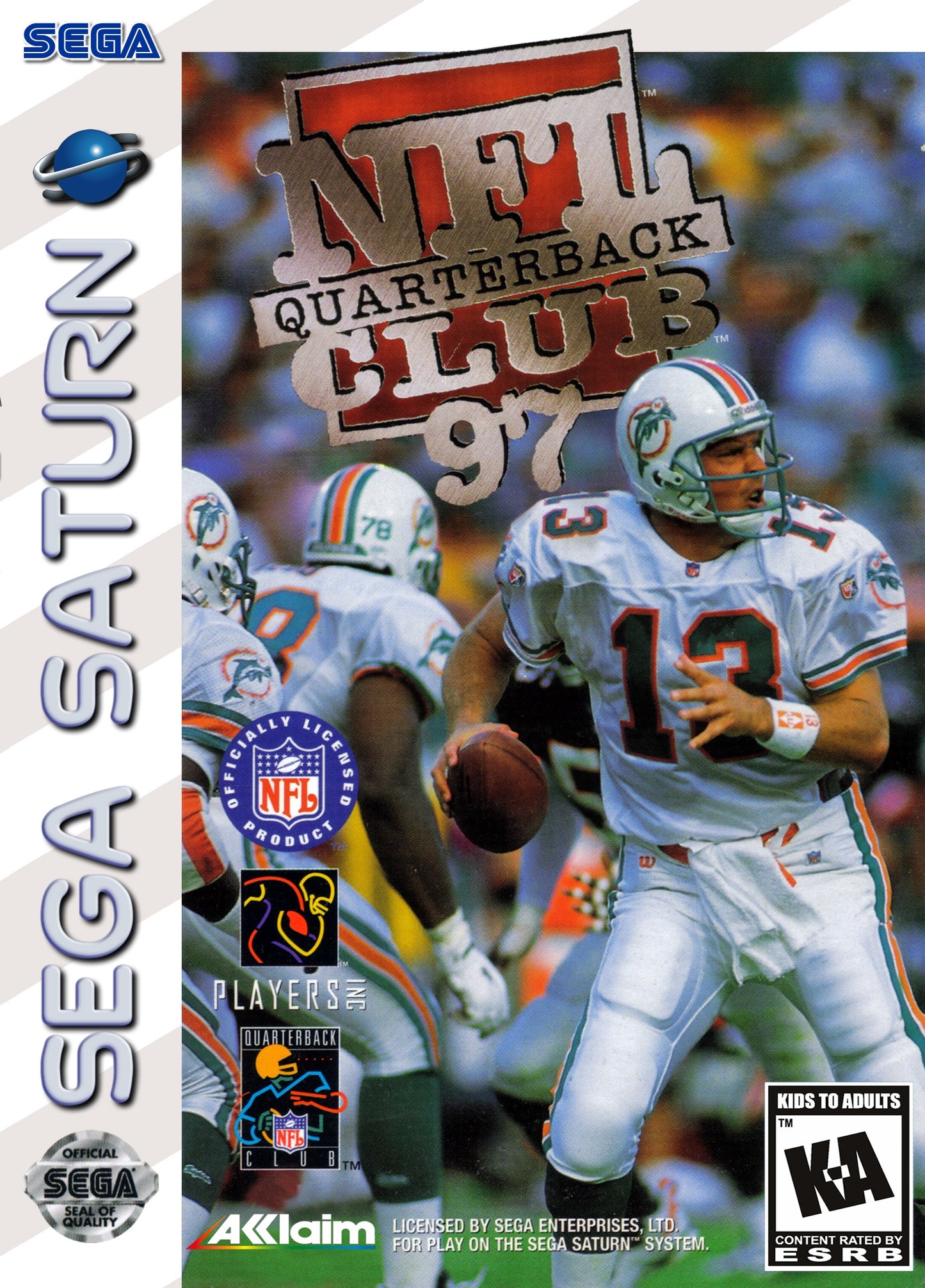 NFL QUARTERBACK CLUB 97  - SATURN
