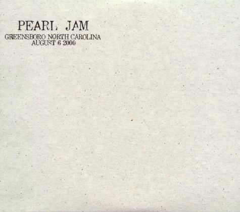 PEARL JAM  - GREENSBORO, NORTH CAROLINA #28