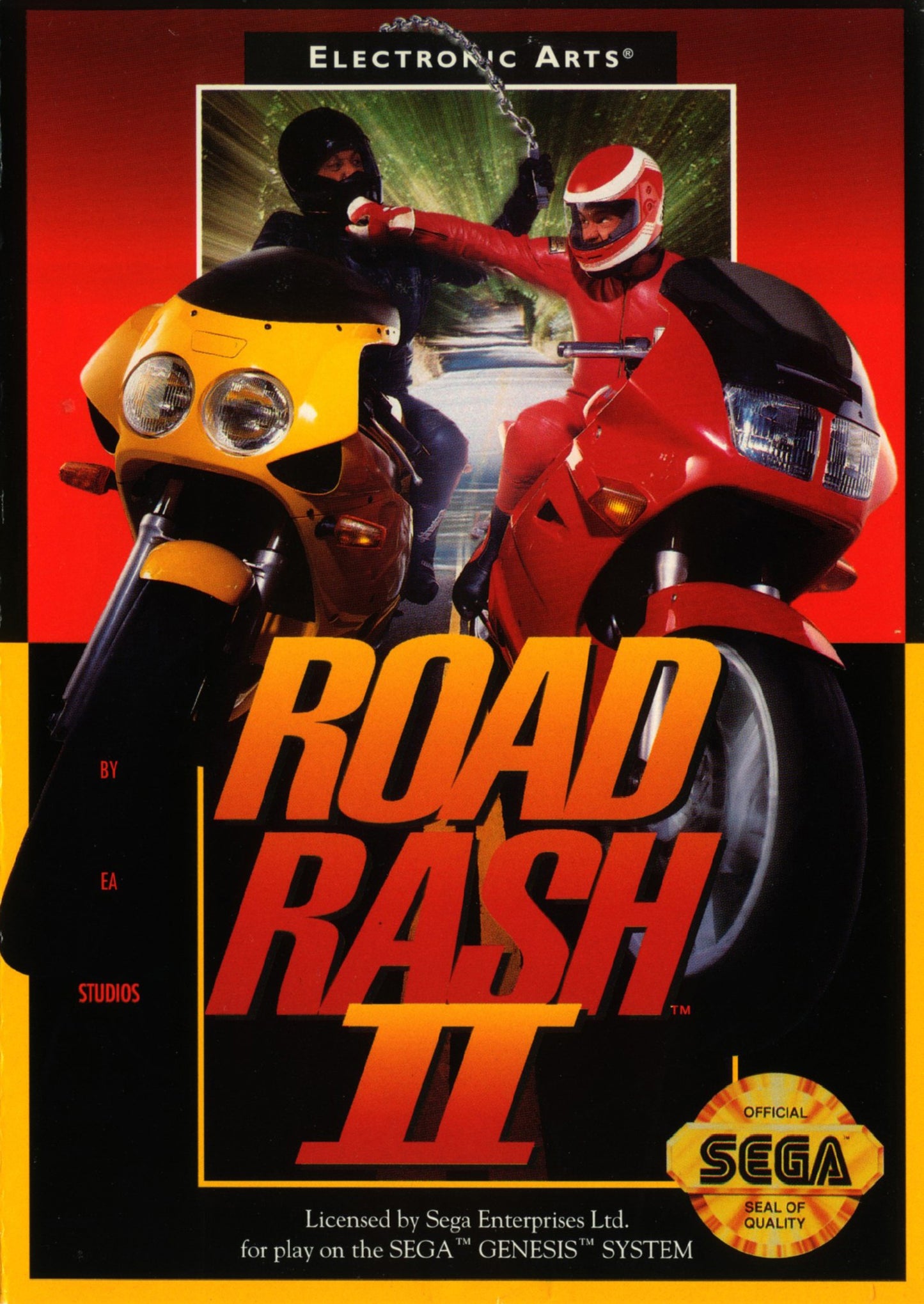 ROAD RASH II  - GENESIS