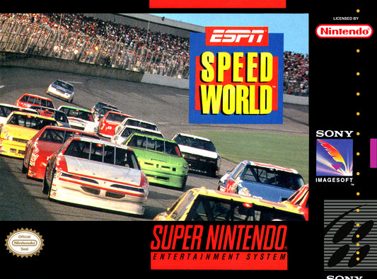 ESPN SPEED WORLD  - SNES