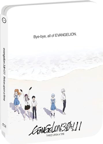EVANGELION: 3.0+1.11 THRICE UPON A TIME - LIMITED EDITION STEELBOOK [BLU-RAY]