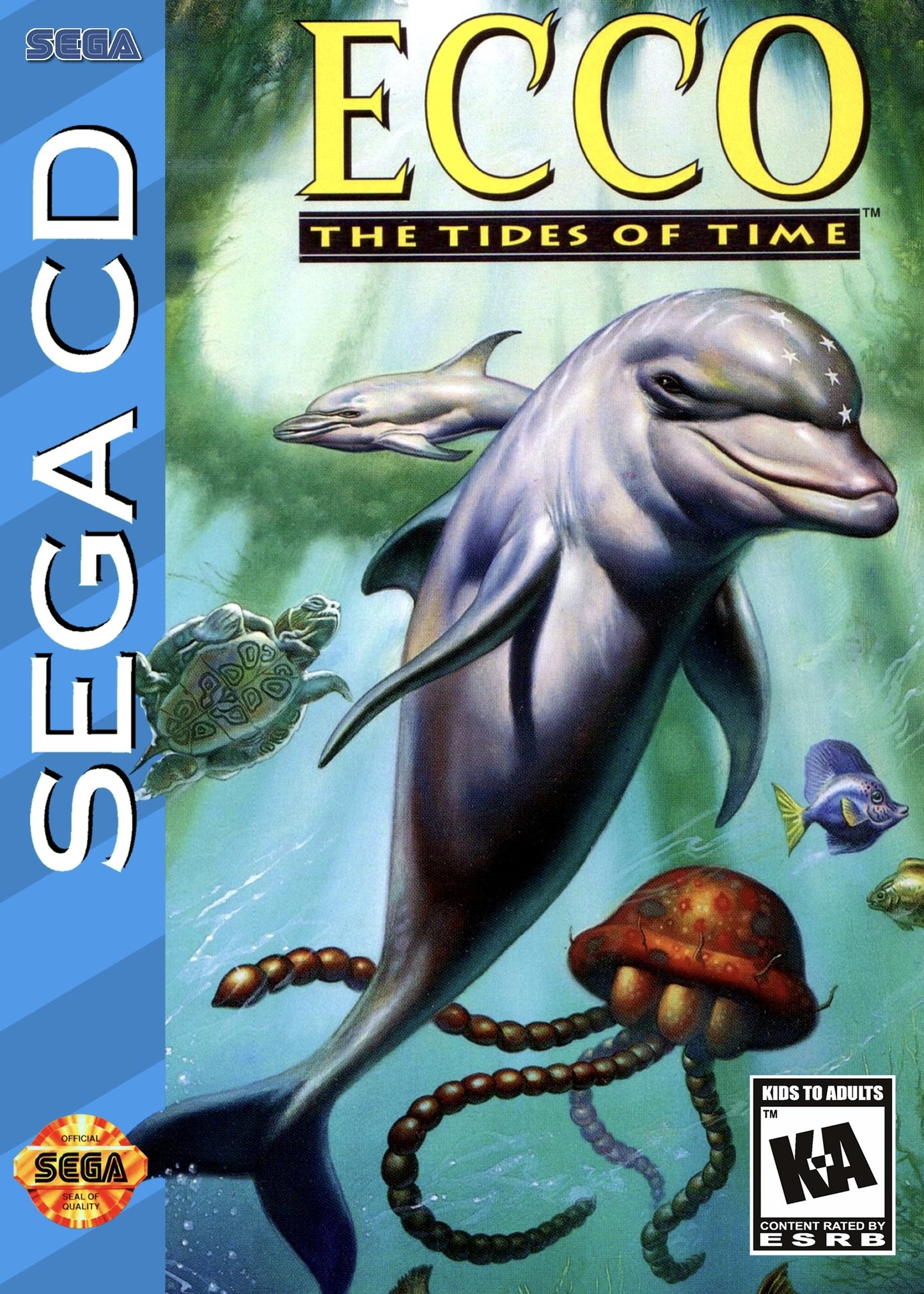 ECCO: THE TIDES OF TIME  - SEGACD