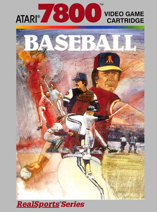 REALSPORTS BASEBALL  - ATARI7800