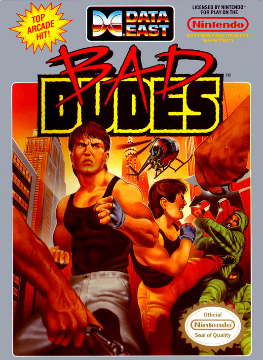 BAD DUDES  - NES