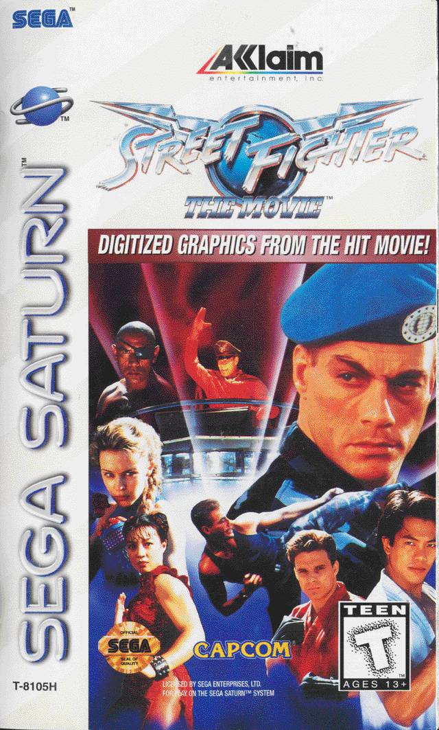 STREET FIGHTER: THE MOVIE  - SATURN