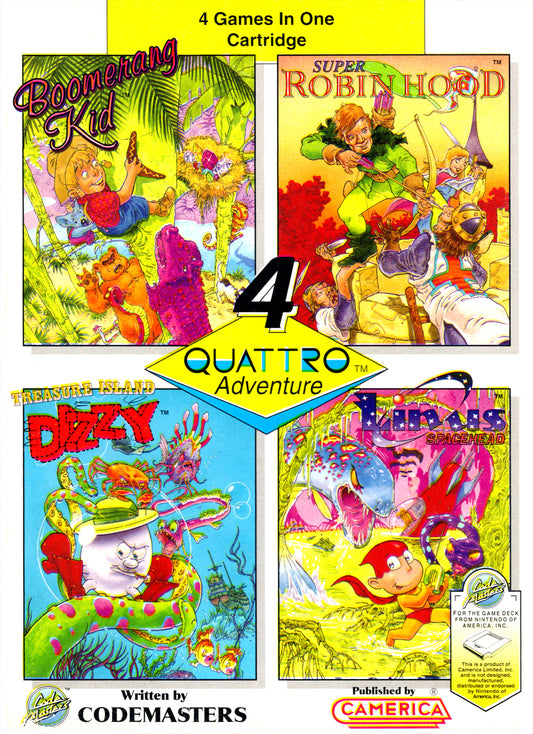 QUADDRO ADVENTURE  - NES